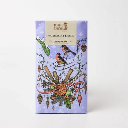Nordic Chocolate 70% Orange & Lingonberry from Panzer's