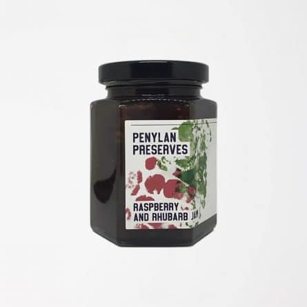 Penylan Preserves Raspberry & Rhubarb Jam from Panzer's