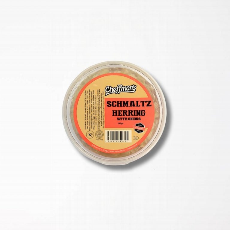 Cheffman's Schmaltz Herring with Onions