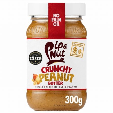 Pip & Nut Crunchy Peanut Butter Jar