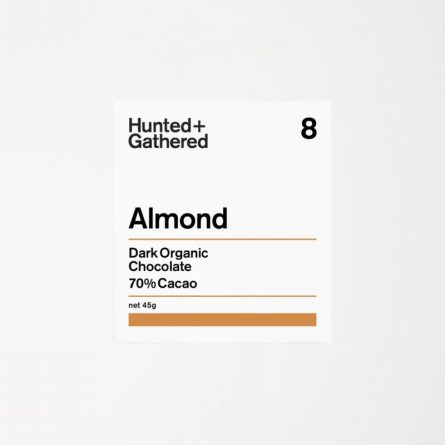 Hunted + Gathered Organic Almond Chocolate Bar