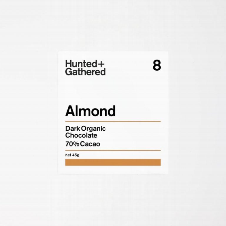 Hunted + Gathered Organic Almond Chocolate Bar