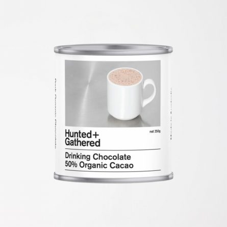 Hunted + Gathered organic Dominican 50% drinking chocolate at Panzer's