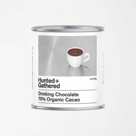 Hunted + Gathered Organic Ecuador 70% drinking chocolate from Panzer's