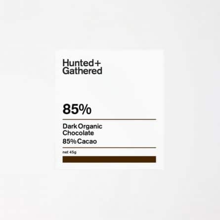 Hunted + Gathered Organic 85% Dark Chocolate Bar at Panzer's
