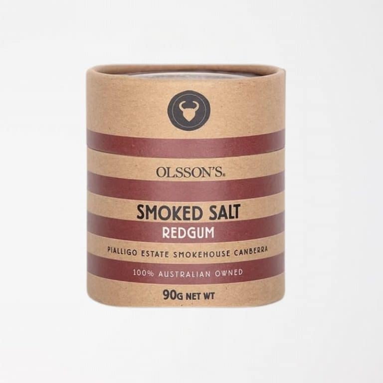 Olsson's Red Gum Smoked Salt refill Kraft Canister from Panzer's