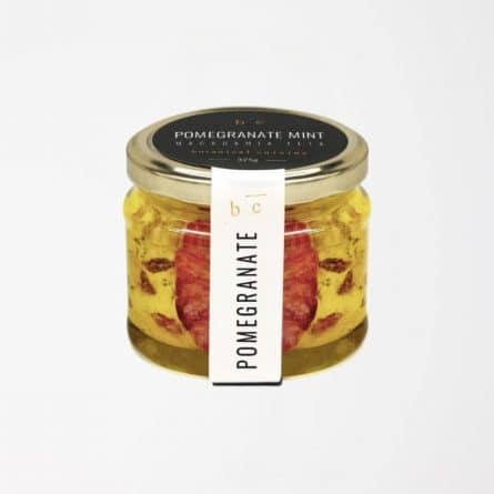 Botanical Cuisine Pomegranate Mint Macadamia Feta from Panzer's