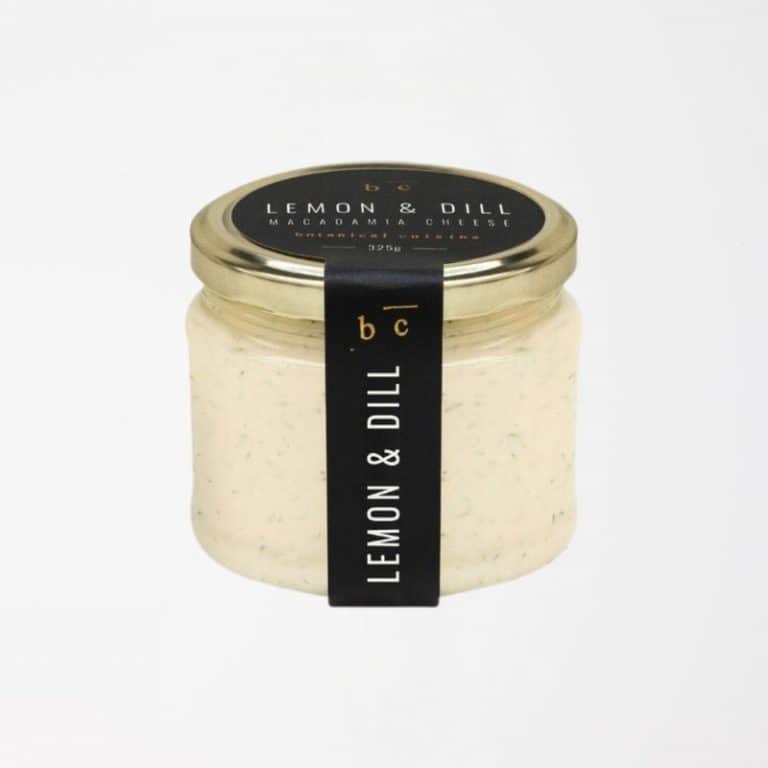 Botanical Cuisine Lemon & Dill Macadamia Cheese from Panzer's